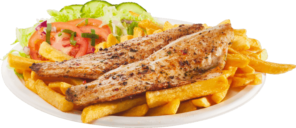 Zeebaarsfilet Menu