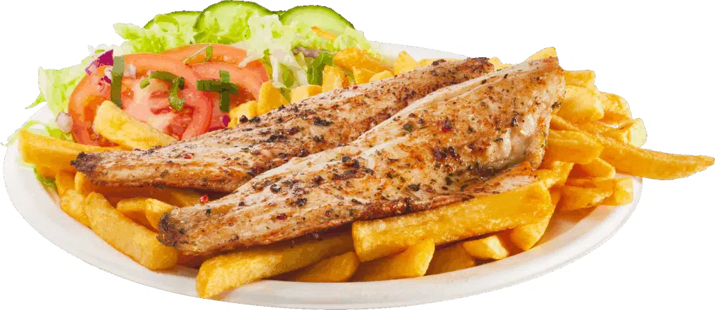 Zeebaarsfilet Menu